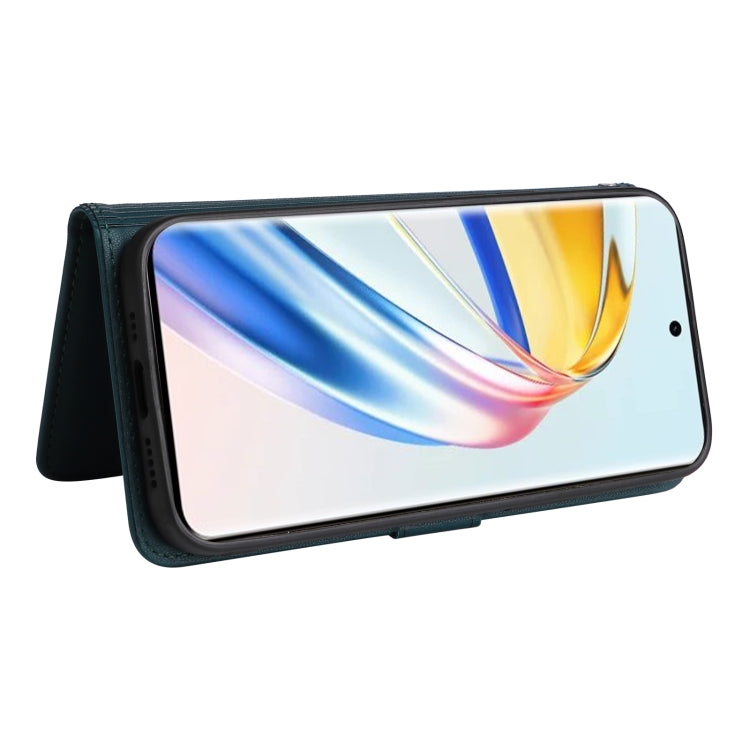 For Honor Magic6 Lite 5G BETOPNICE BN-005 2 in 1 Detachable Imitate Genuine Leather Phone Case(Blue) by BETOPNICE