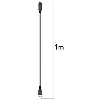 For Mitu Smart Kids Watch 7A / Mibro T6 / T6C Magnetic Charging Cable with Charging Protection, Length: 1m(Black) by bashfashion