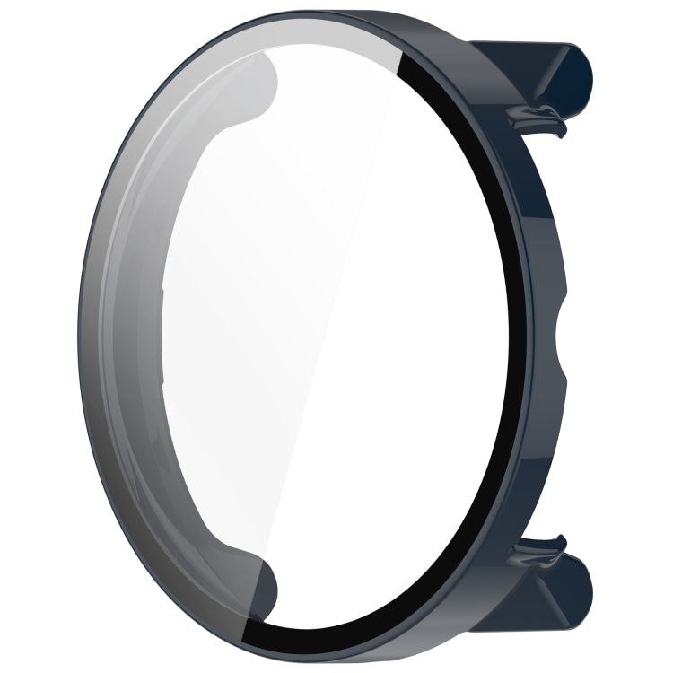 For Suunto Race S PC + Tempered Glass Film Integrated Watch Protective Case(Dark Blue) by bashfashion