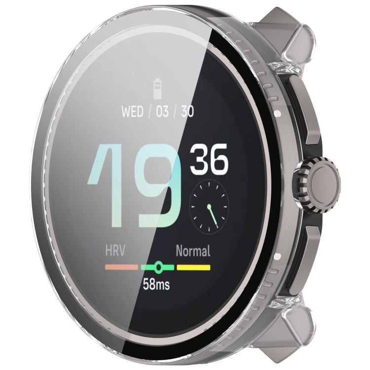 For Suunto Race S PC + Tempered Glass Film Integrated Watch Protective Case(Transparent) by bashfashion