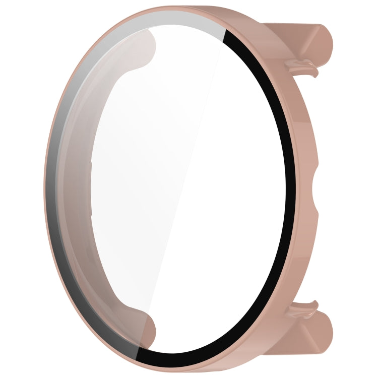 For Suunto Race S PC + Tempered Glass Film Integrated Watch Protective Case(Pink) by bashfashion