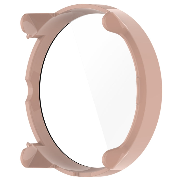 For Suunto Race S PC + Tempered Glass Film Integrated Watch Protective Case(Pink) by bashfashion