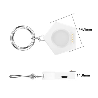 For OnePlus Watch 3 Portable Smart Watch Charger(White) by bashfashion