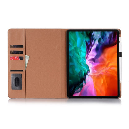 For iPad Pro 13 2025 / 2024 Book Style Stitching Leather Tablet Case(Blue) by bashfashion