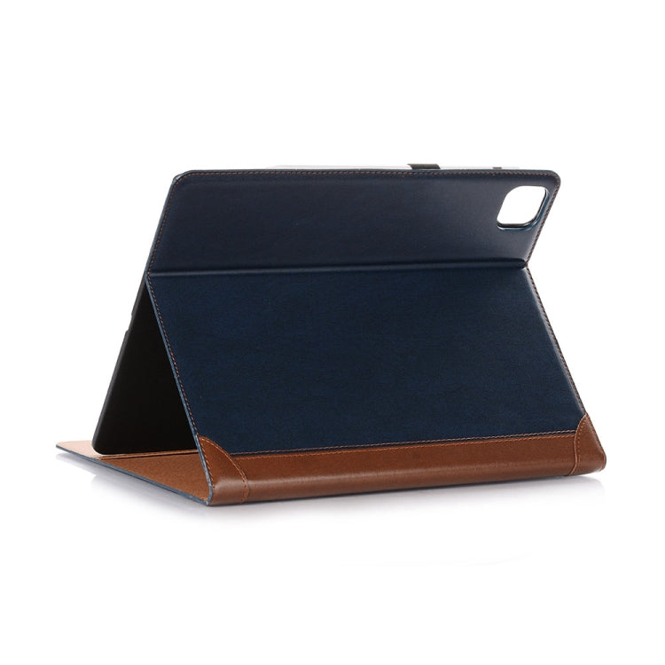 For iPad Pro 13 2025 / 2024 Book Style Stitching Leather Tablet Case(Blue) by bashfashion