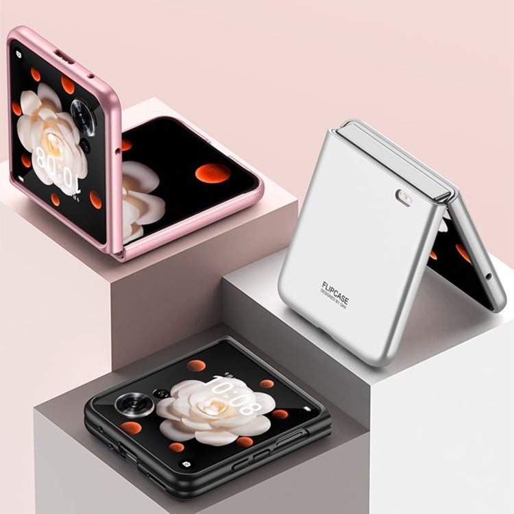 For Honor Magic V Flip GKK Ultra-thin Full Coverage Phone Case(Black) by GKK