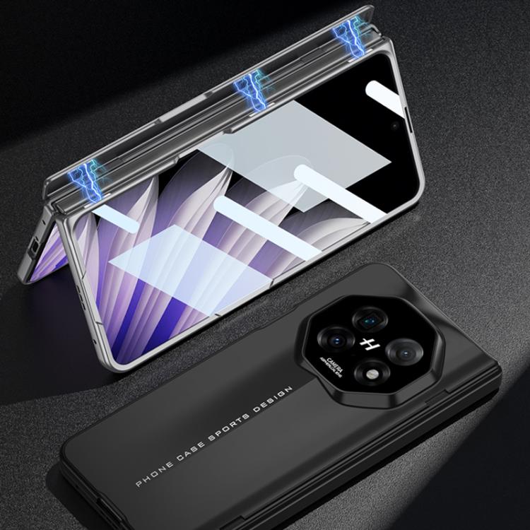 For OPPO Find N5 GKK Integrated Magnetic Blade Ultra-thin Full Coverage Phone Case(Grey) by GKK