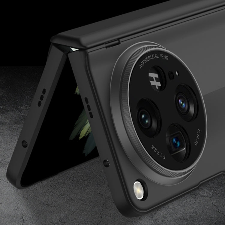 For OnePlus Open GKK Integrated Magnetic Blade Ultra-thin Full Coverage Phone Case(Black) by GKK