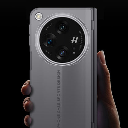 For OnePlus Open GKK Integrated Magnetic Blade Ultra-thin Full Coverage Phone Case(Black) by GKK