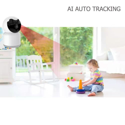 YT51 1920x1080 Home Baby Wireless Camera, without Temperature and Humidity Sensor EU Plug(White) by bashfashion