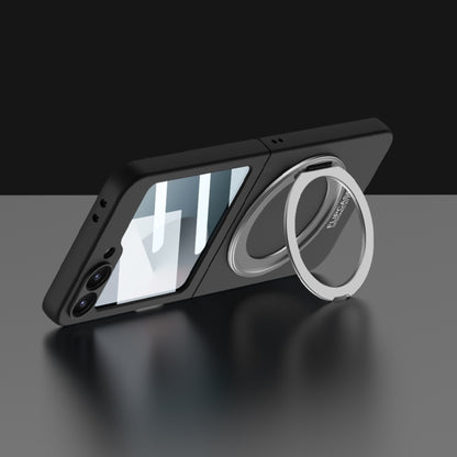 For Samsung Galaxy Z Flip6 / Flip7 FE GKK Integrated Ultra-thin MagSafe Phone Case with Ring Holder(Black) by GKK