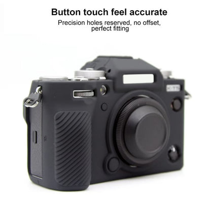 For FUJIFILM X-T5 Soft Silicone Protective Case(Black) by bashfashion