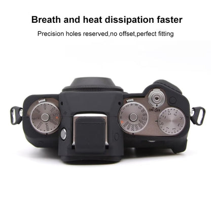For FUJIFILM X-T5 Soft Silicone Protective Case(Black) by bashfashion