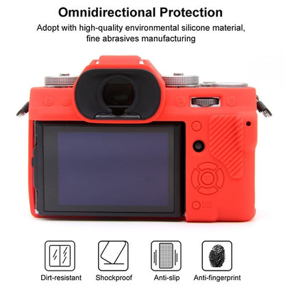 For FUJIFILM X-T5 Soft Silicone Protective Case(Red) by bashfashion