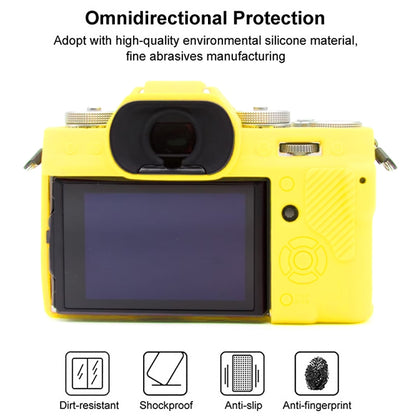 For FUJIFILM X-T5 Soft Silicone Protective Case(Yellow) by bashfashion