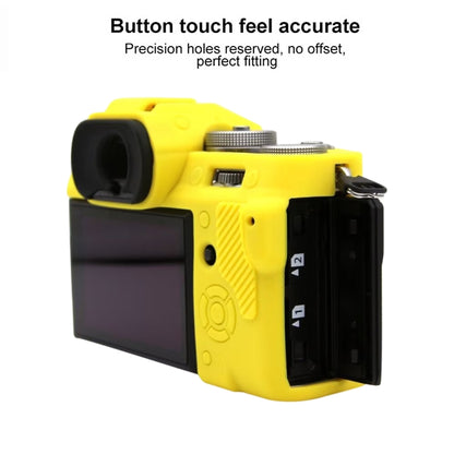 For FUJIFILM X-T5 Soft Silicone Protective Case(Yellow) by bashfashion