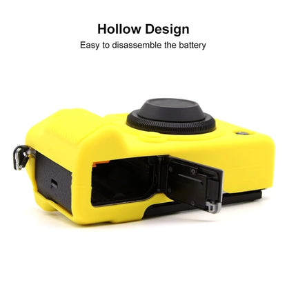 For FUJIFILM X-T5 Soft Silicone Protective Case(Yellow) by bashfashion