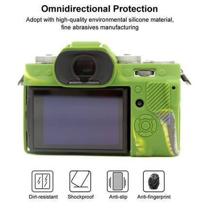 For FUJIFILM X-T5 Soft Silicone Protective Case(Camouflage) by bashfashion