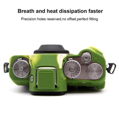 For FUJIFILM X-T5 Soft Silicone Protective Case(Camouflage) by bashfashion