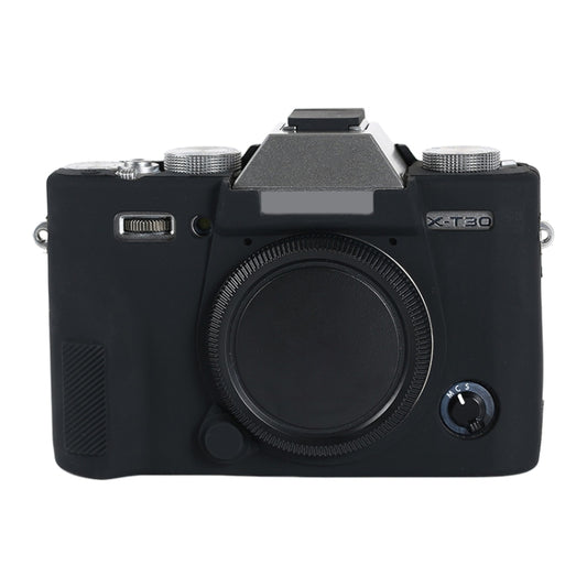 For FUJIFILM X-T30 II Soft Silicone Protective Case(Black) by bashfashion