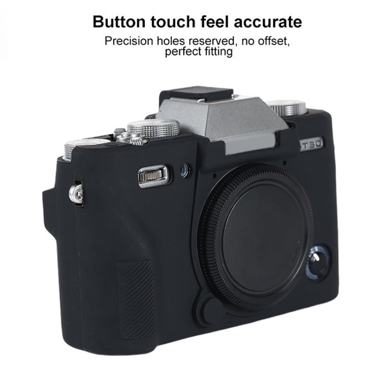 For FUJIFILM X-T30 II Soft Silicone Protective Case(Black) by bashfashion