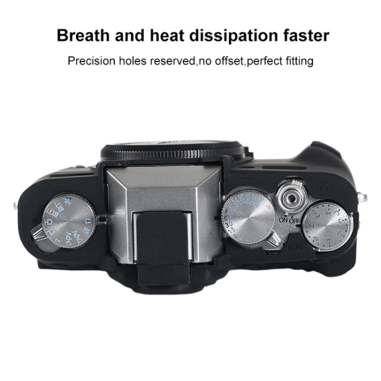 For FUJIFILM X-T30 II Soft Silicone Protective Case(Black) by bashfashion