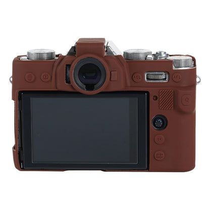 For FUJIFILM X-T30 II Soft Silicone Protective Case(Coffee) by bashfashion
