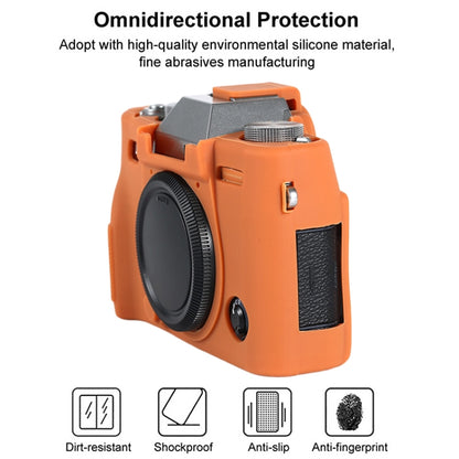 For FUJIFILM X-T30 II Soft Silicone Protective Case(Orange) by bashfashion