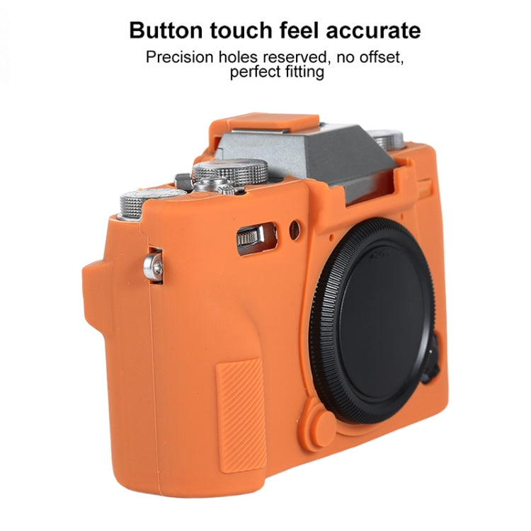 For FUJIFILM X-T30 II Soft Silicone Protective Case(Orange) by bashfashion