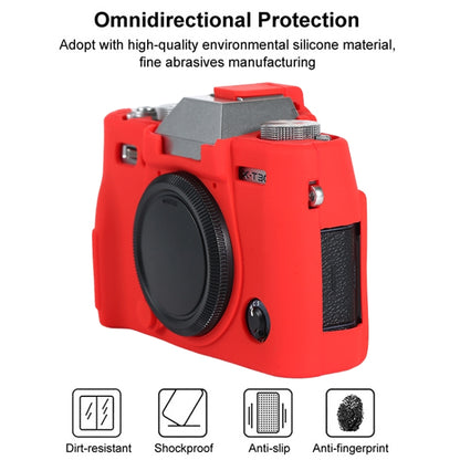 For FUJIFILM X-T30 II Soft Silicone Protective Case(Red) by bashfashion