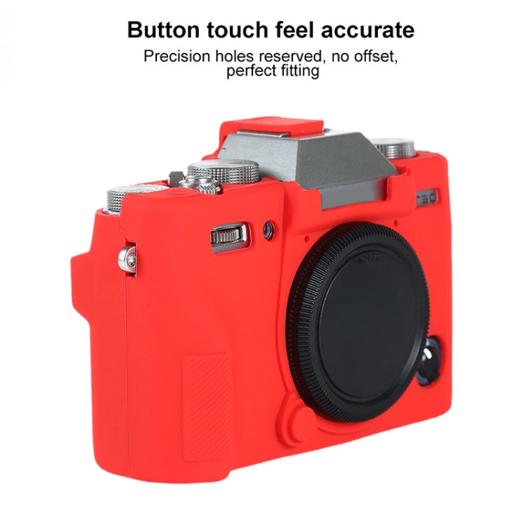 For FUJIFILM X-T30 II Soft Silicone Protective Case(Red) by bashfashion