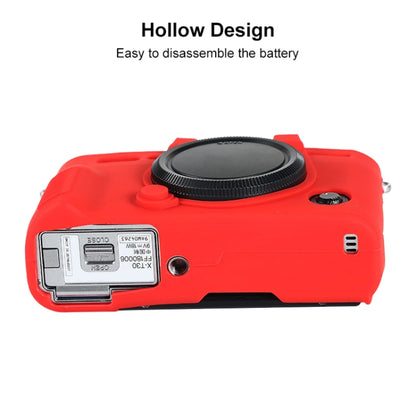 For FUJIFILM X-T30 II Soft Silicone Protective Case(Red) by bashfashion