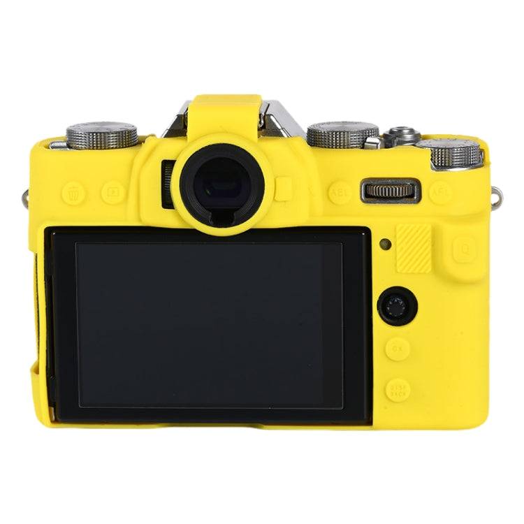 For FUJIFILM X-T30 II Soft Silicone Protective Case(Yellow) by bashfashion