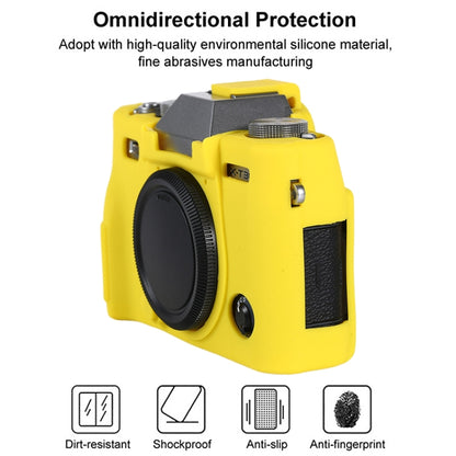 For FUJIFILM X-T30 II Soft Silicone Protective Case(Yellow) by bashfashion