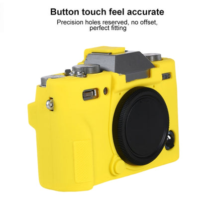 For FUJIFILM X-T30 II Soft Silicone Protective Case(Yellow) by bashfashion