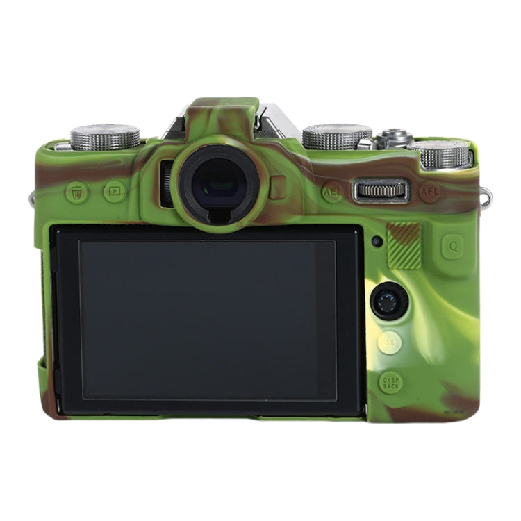 For FUJIFILM X-T30 II Soft Silicone Protective Case(Camouflage) by bashfashion