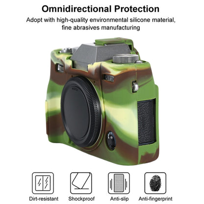 For FUJIFILM X-T30 II Soft Silicone Protective Case(Camouflage) by bashfashion