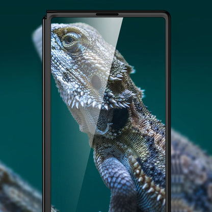 For Samsung Galaxy Z Fold6 GKK Integrated Electroplating Phantom Full Coverage Phone Case(Transparent) by GKK