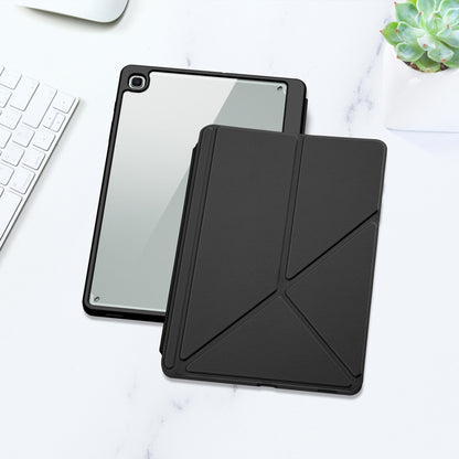 For Samsung Galaxy Tab S6 Lite 2024 DUX DUCIS Magi Series Smart Leather Tablet Case(Black) by DUX DUCIS