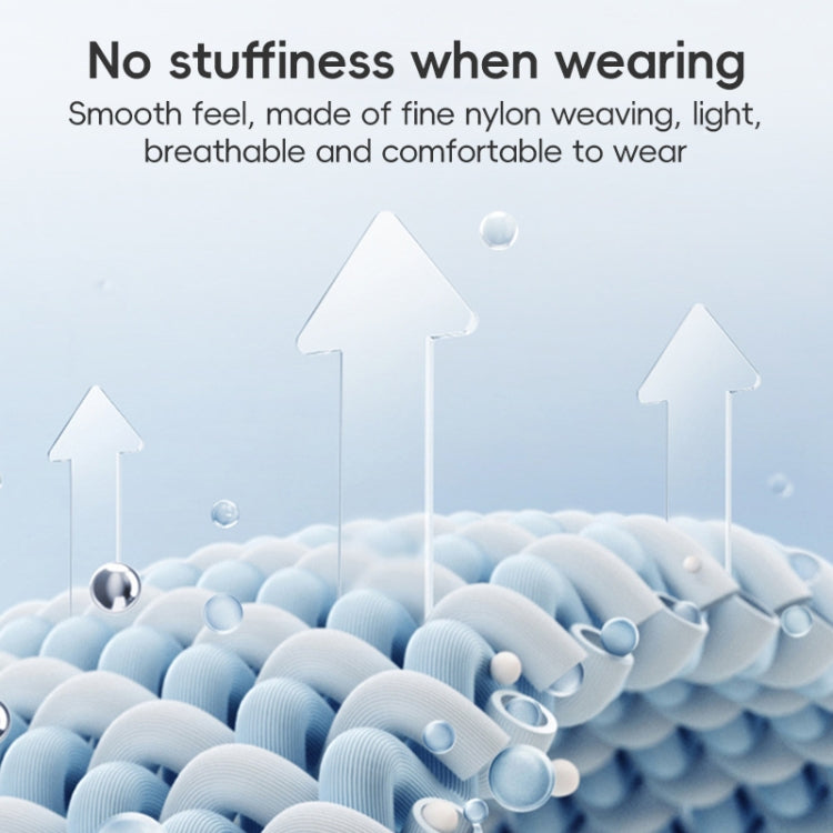 For Apple Watch Ultra 49mm Dual-Section Loop Nylon Watch Band(Blue Grey) by bashfashion