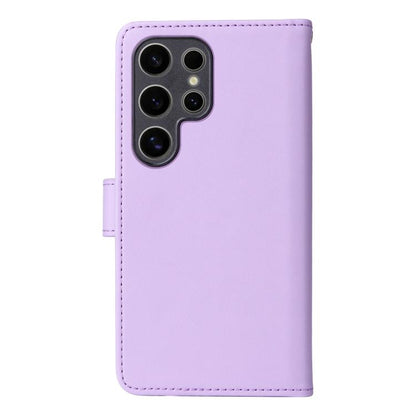 For Samsung Galaxy S25 Ultra 5G BETOPNICE BN-005 2 in 1 Detachable Imitate Genuine Leather Phone Case(Light Purple) by BETOPNICE