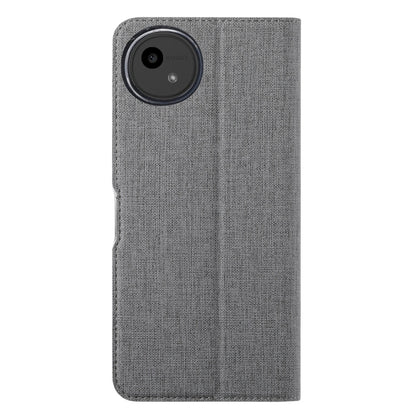 For Sharp Aquos Wish4 ViLi DMX Series TPU + PU Leather Magnetic Phone Case(Grey) by ViLi