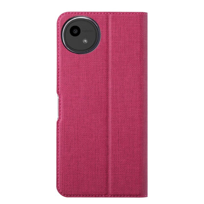 For Sharp Aquos Wish4 ViLi DMX Series TPU + PU Leather Magnetic Phone Case(Rose Red) by ViLi