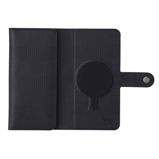 For Samsung Galaxy S24+ 5G ViLi GHB-C Series RFID MagSafe Magnetic Flip Leather Phone Case(Black) by ViLi