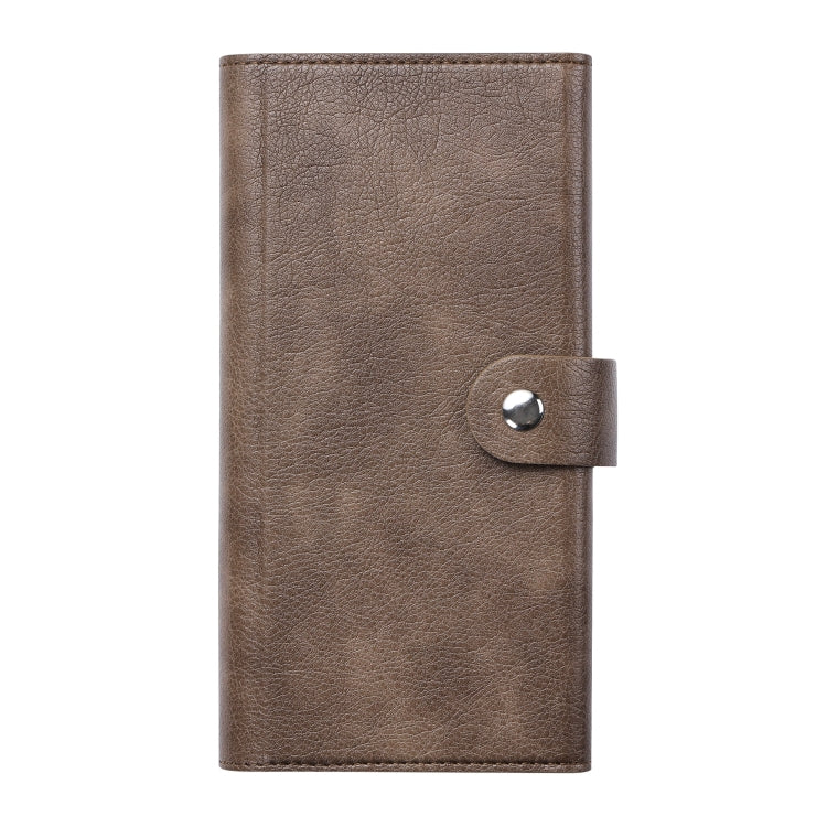 For iPhone 16 Pro ViLi GVA Series MagSafe Magnetic RFID Leather Phone Case(Coffee) by ViLi