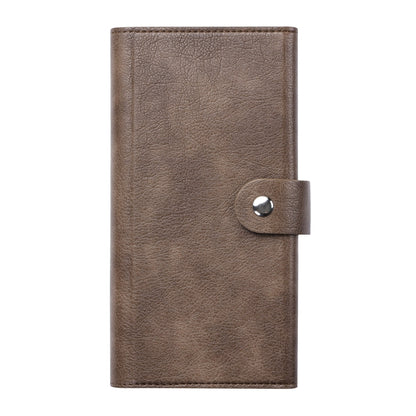 For iPhone 16 Pro ViLi GVA Series MagSafe Magnetic RFID Leather Phone Case(Coffee) by ViLi