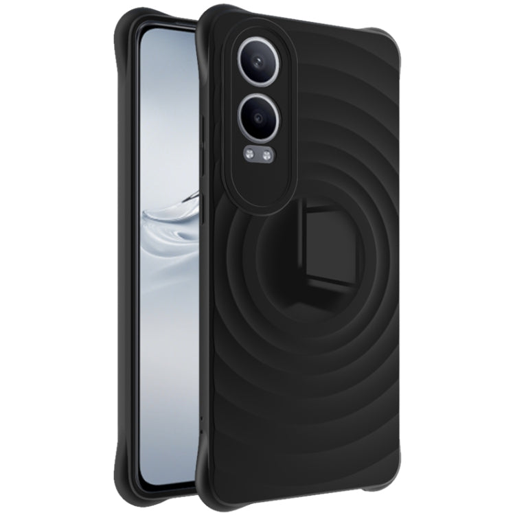 For OnePlus Nord CE4 Lite IMAK UC-6 Series Manbo Frosting Soft Phone Case(Black) by imak