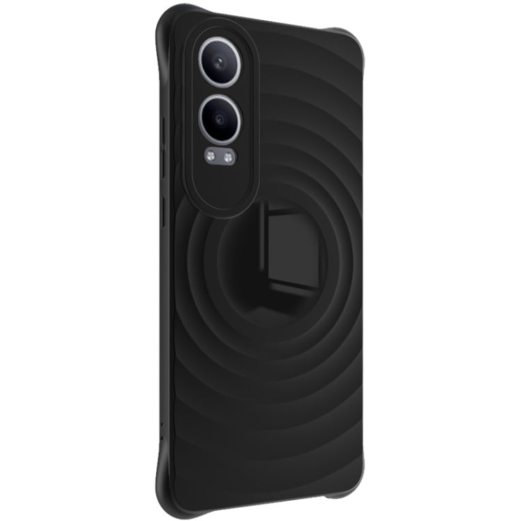 For OnePlus Nord CE4 Lite IMAK UC-6 Series Manbo Frosting Soft Phone Case(Black) by imak