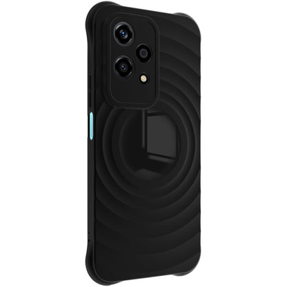 For Honor 200 Lite Global IMAK UC-6 Series Manbo Frosting Soft Phone Case(Black) by imak