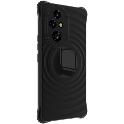 For Honor 200 Pro IMAK UC-6 Series Manbo Frosting Soft Phone Case(Black) by imak